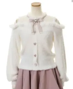 レイヤード風肩あきニットLIZ LISA