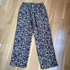 SLOBE IENA　レオパードイージーパンツ