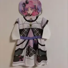 キミとアイドルプリキュアキャラクター衣装風ドレス 110cmハンガー付き