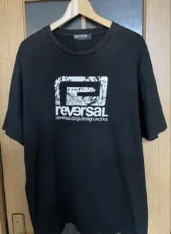 reversal ブラック Tシャツ XL