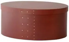 シェーカーボックス レッド(ブリック) Lサイズ 収納箱 レトロ おしゃれ