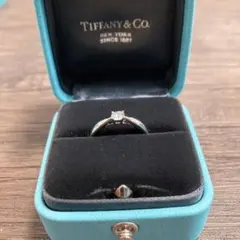 Tiffany プラチナダイヤモンドリング ハーモニー