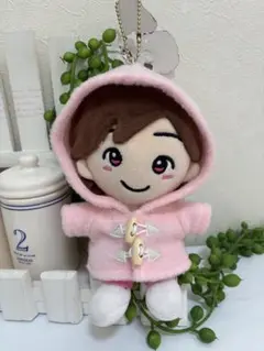 ダッフルコート ピンク☆ちびぬい 服☆ハンドメイド なにわ男子 コスチューム洋服