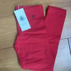 【新品未使用】PETIT BATEAU レッド スパッツ 110cm