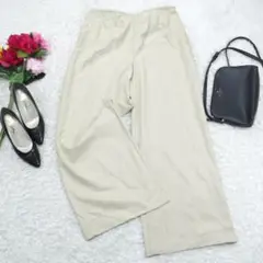 G6790*ESCADA エスカーダ☆カジュアル☆ワイドパンツ☆ベージュ☆40