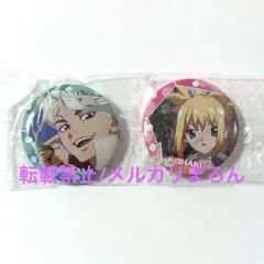 Dr.STONE 場面写缶バッジ 石神千空、コハク