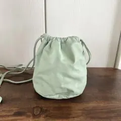 ayakawasaki 巾着　ポシェット　mint ミント