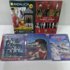 DVD/⑤枚セット/まとめ売り/海外旅行/トラベル/新品未使用/海外製品