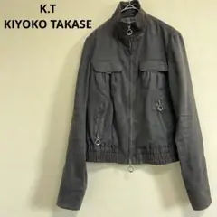 【K.T KIYOKO TAKASE】ジャケット　レディース　ダークブラウン