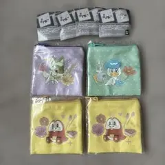 ポケモン トートバッグ & ポーチコレクション vol.9 ポーチの4点セット