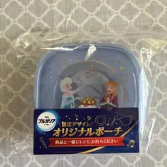 明治ブルガリアヨーグルト　オリジナルポーチ アナ雪クリアポーチ　新品