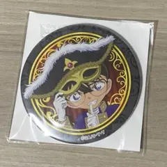 新品未開封　名探偵コナン 江戸川コナン 缶バッジ 仮面舞踏会