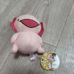からめる　ウーパールーパー　ぬいぐるみマスコット
