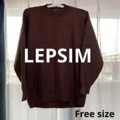 LEPSIM ミドルネックニット　セーター