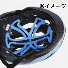 ヘルメット用 クッション インナー ガード ベンチレーション ライナー シリコン
