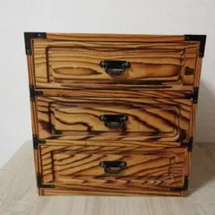 ハリカ 手造りシリーズ 焼杉工芸品