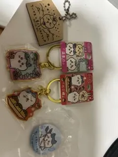 ちいかわ　ハチワレ　温泉＋大阪＋スカイツリー＋くら寿司おまけ