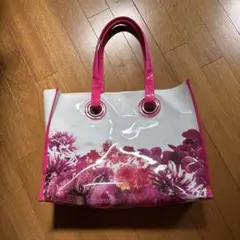 Rady花柄ビニールトートバッグ