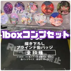 寺田てら 描き下ろし 缶バッジ 1box 10種コンプセット
