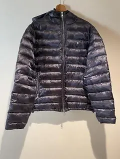 MARKu0026LONA ダウンジャケット XL カモフラ ネイビー マークアンドロナ