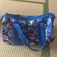 プールバッグ　プラレール　電車　ショルダー　手提げ　2way