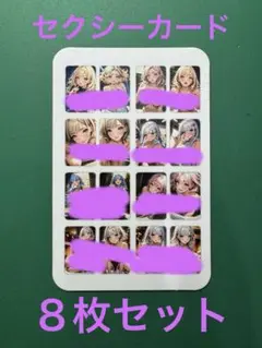 セクシーカード８枚セット　両面モロ