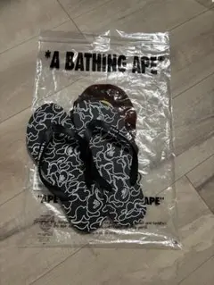 BAPE NEON CAMO BEACH SANDALS