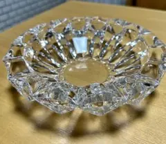 昭和レトロ　クリスタル灰皿