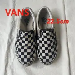 Vans バンズ チェッカー スリッポン 22.5cm