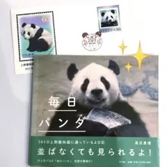 上野動物園 本 リーリーシンシン来園記念カシェ