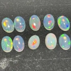 オパール ルース 4.15ct 10個セット エチオピア産