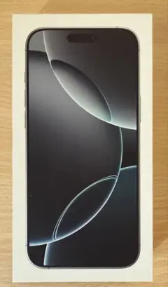 【新品未開封】iPhone 16 Pro Max 256GB ホワイトチタニウム