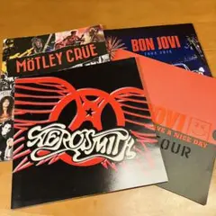 モトリークルー エアロスミス ボンジョヴィ パンフ4冊