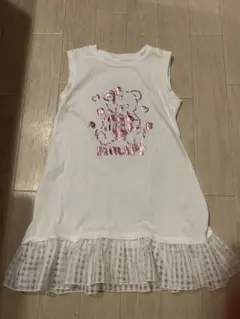 ワンピース くま 130cm ノースリーブ