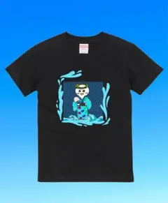 ラスト❣️ハイクオリティー Tシャツ 河童 夏らしい かわいい 半袖 男女兼用
