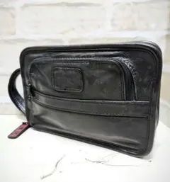 ★TUMI【トゥミ】レザー セカンドバッグ クラッチバッグ ブラック 良品