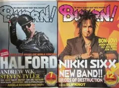 Burrn! 2002年7月号&12月号 2冊セット