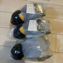新品⭐︎ペンギン　くったり寝そべりぬいぐるみ×3