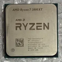 AMD Ryzen7 3800X 動作品バルク AMD Ryzen 7 3800X AM4 動作確認品 箱・クーラー付き