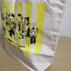 イラスト入りのしっかりしたキャンバス 　トートバッグ