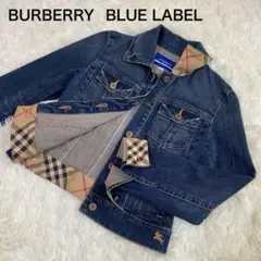 美品☆ BURBERRY BLUE LABEL デニムジャケット 36