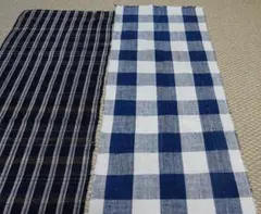 古布　縞・格子木綿