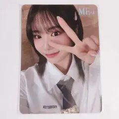 ME:I 会場 CD 予約特典 トレカ 佐々木心菜