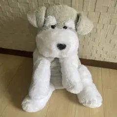 AMUFUN くったり　シュナウザー　BIG ぬいぐるみ