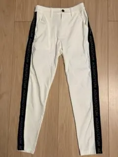 新品 AQUASCUTUM 白 パンツ ゴルフウェア ジョガーパンツ 春夏