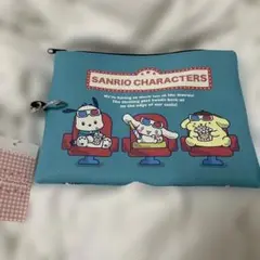 ＜新品未使用＞サンリオキャラクターズ ジッパーポーチ シナモン ポムポムプリン