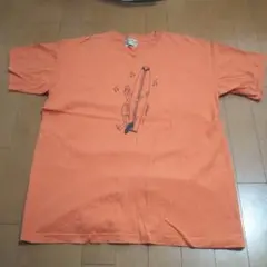 cliff Sutherland オレンジ Tシャツ