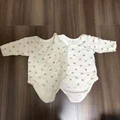 ベビー肌着 80サイズ 長袖　2枚セット