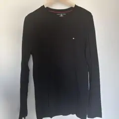 Tommy Hilfiger 黒 長袖シャツ