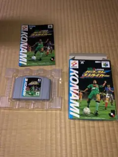 実況jリーグパーフェクトストライカー　64 ソフト